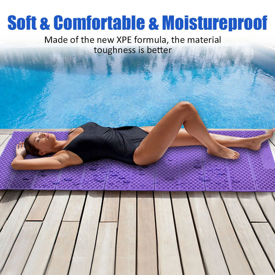 Folding Foam Mat Outdoor Camping Mat &ndash; Waterproof Pad