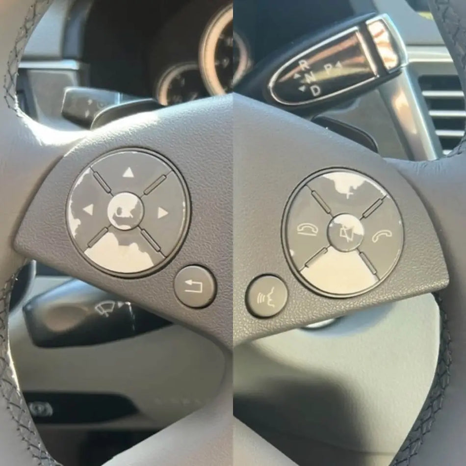 Butonii de pe volan multifuncționali pentru Mercedes Benz C E GLK W204 X204