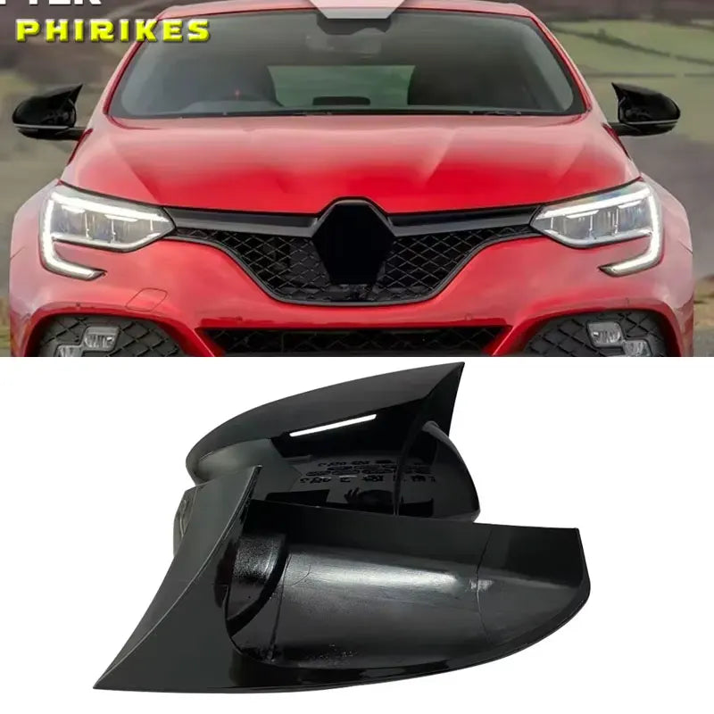 Sjajni Crni Pokrov Bočnog Ogledala Renault Megane 4 2016 2019