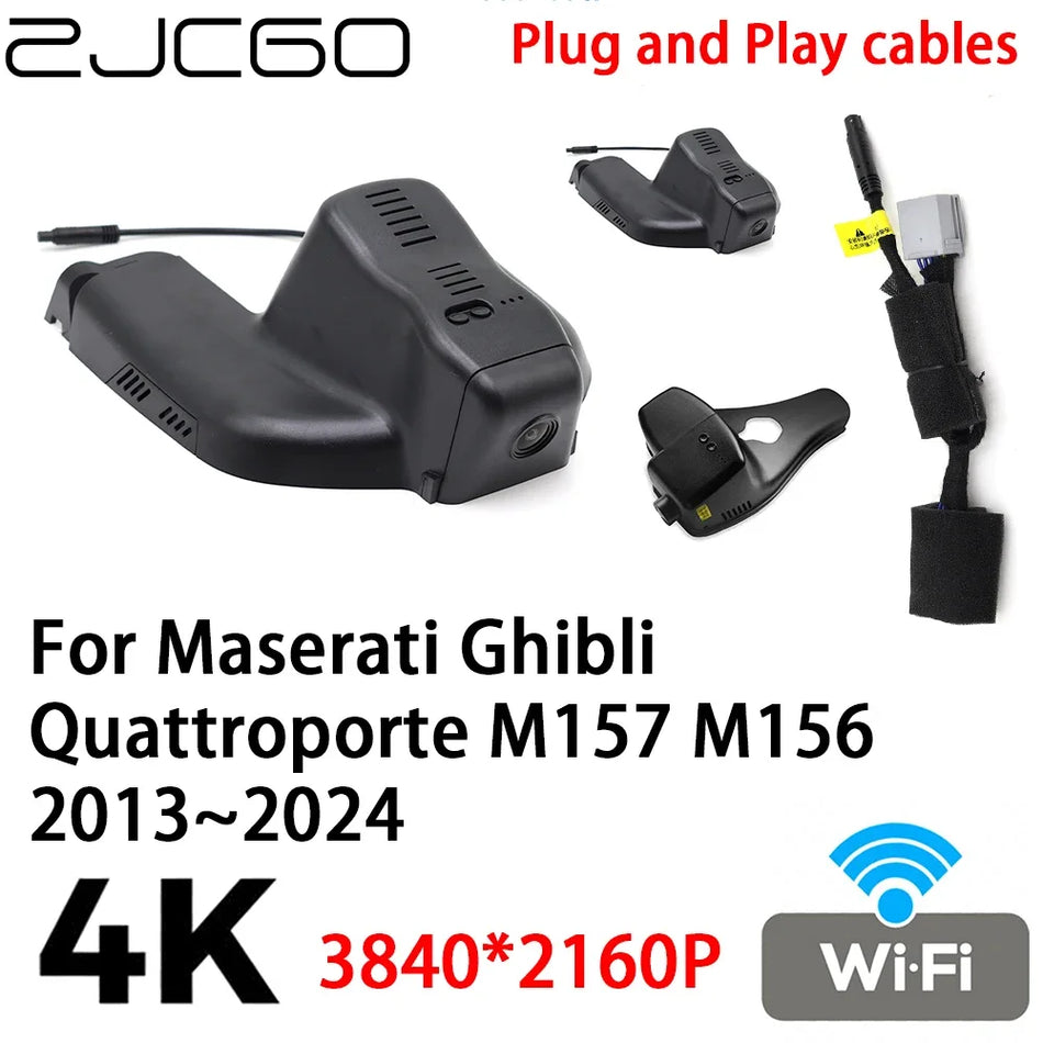 Dash Cam DVR per auto 4K per Maserati Ghibli M157, Quattroporte M156