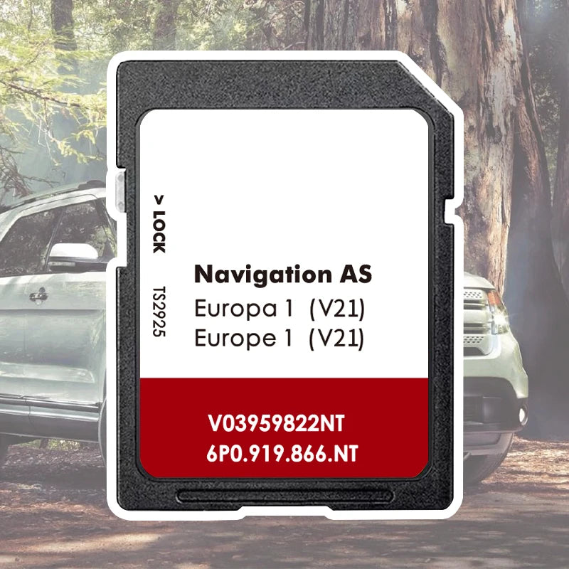 Navi Navigation 2025 For Seat Leon &ndash; Europe Map Update black