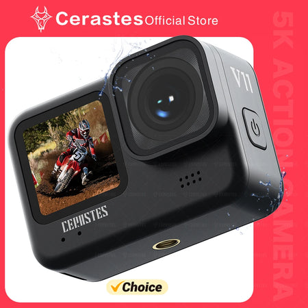 CERASTES V11 Action Camera &ndash; 4K60FPS Ultra-Stable Performance