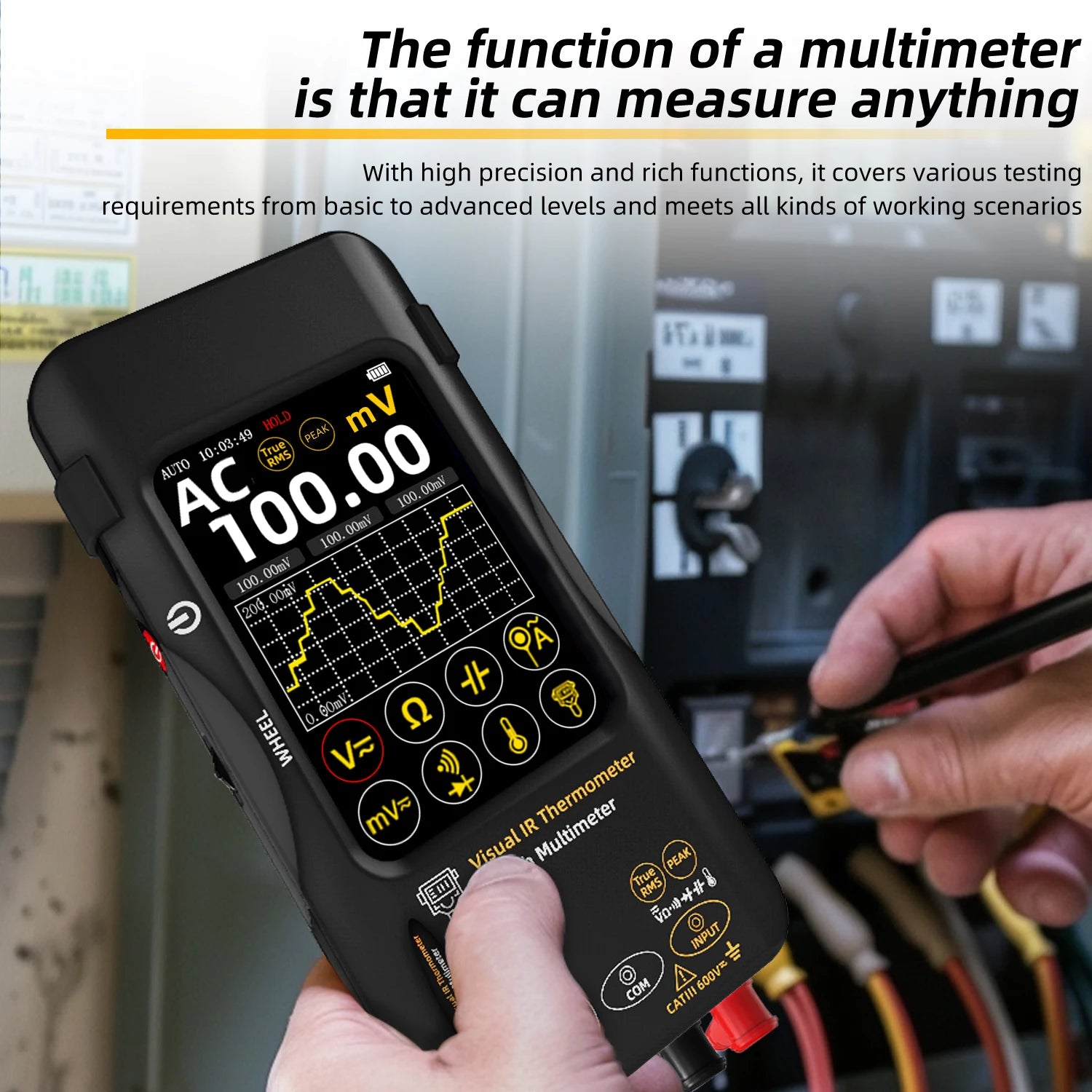 BSIDE SH9 &ndash; 137K IR Thermal Imaging Multimeter Fusion