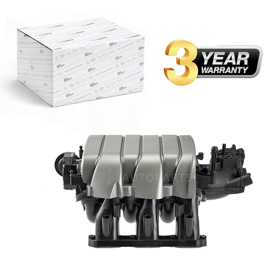 Резиновый и пластиковый впускной коллектор, прямая замена для Audi A6 C6 2.4 2004-2008