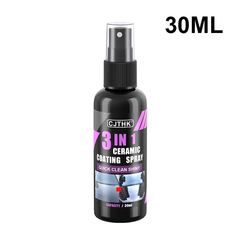 Car Ceramic Nano Coating - Superior Hydrophobic Protection &amp; Shine 30ml 1