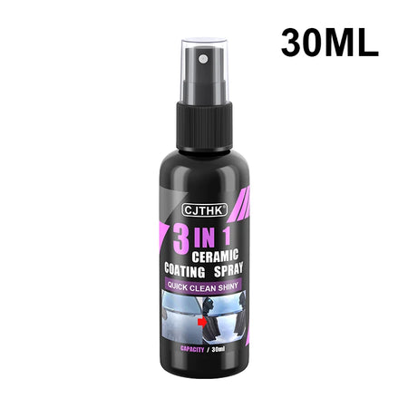 Car Ceramic Nano Coating - Superior Hydrophobic Protection &amp; Shine 30ml 1