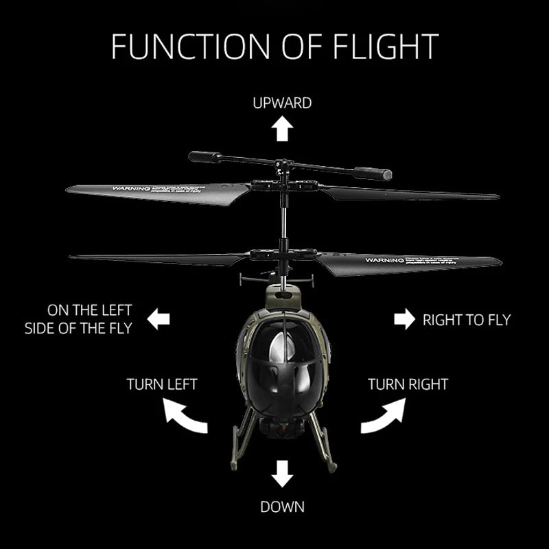 6Ch RC Helicopter &ndash; 4K Aerial Photography