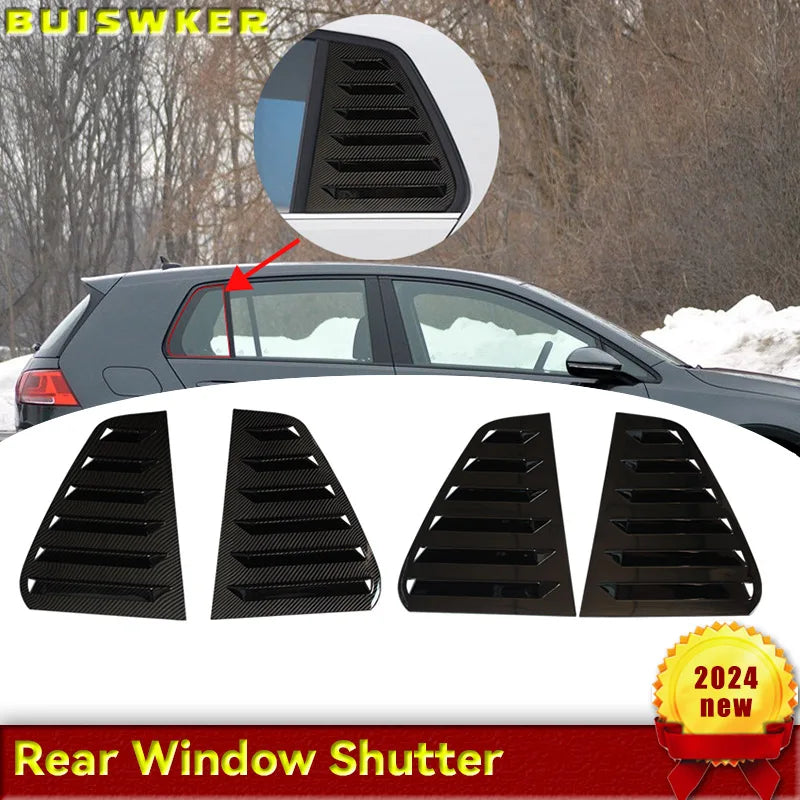 VW Golf Mk7 Πίσω Παράθυρο Σκίασης Trim Louver Για GTI R Line