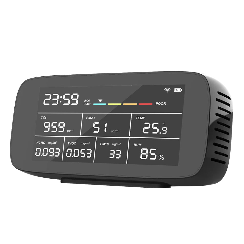 Dienmern 9 In 1 Multi Gas Detector &ndash; WiFi Tuya Ready H-DM197-WIFI / CHINA