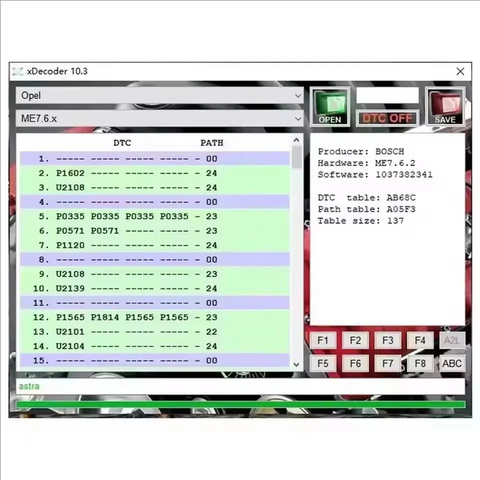 DTC Remover XDecoder 10.3 DTC Off Delete Software for Laptops