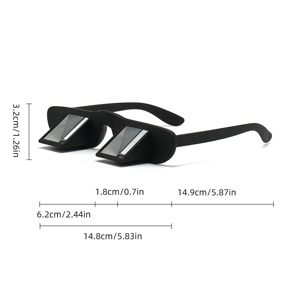 Lightweight Belay Glasses with High Transparency Prisms for Comfortable Outdoor Climbing