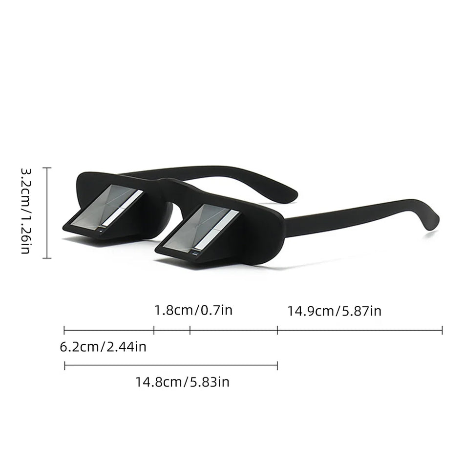 Lightweight Belay Glasses with High Transparency Prisms for Comfortable Outdoor Climbing