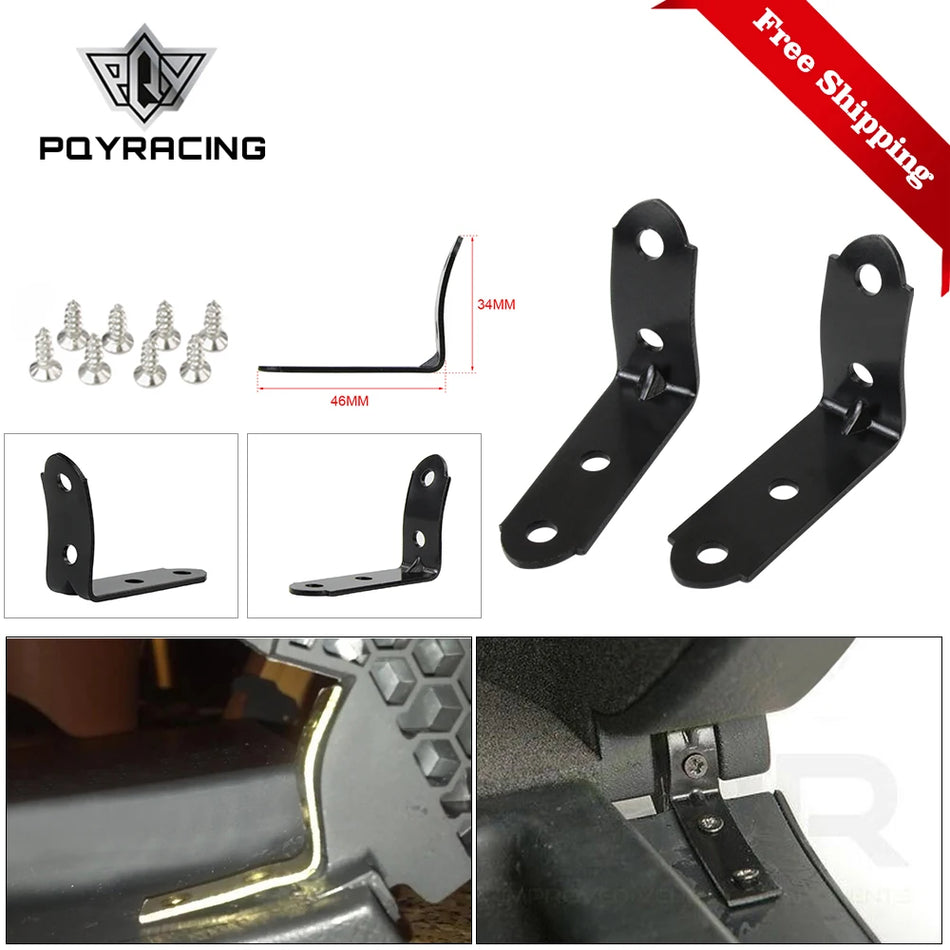 Kit de reparación de bisagra de guantera para Audi A4 B6 B7 8E 2001+ juego de reemplazo de soportes de acero