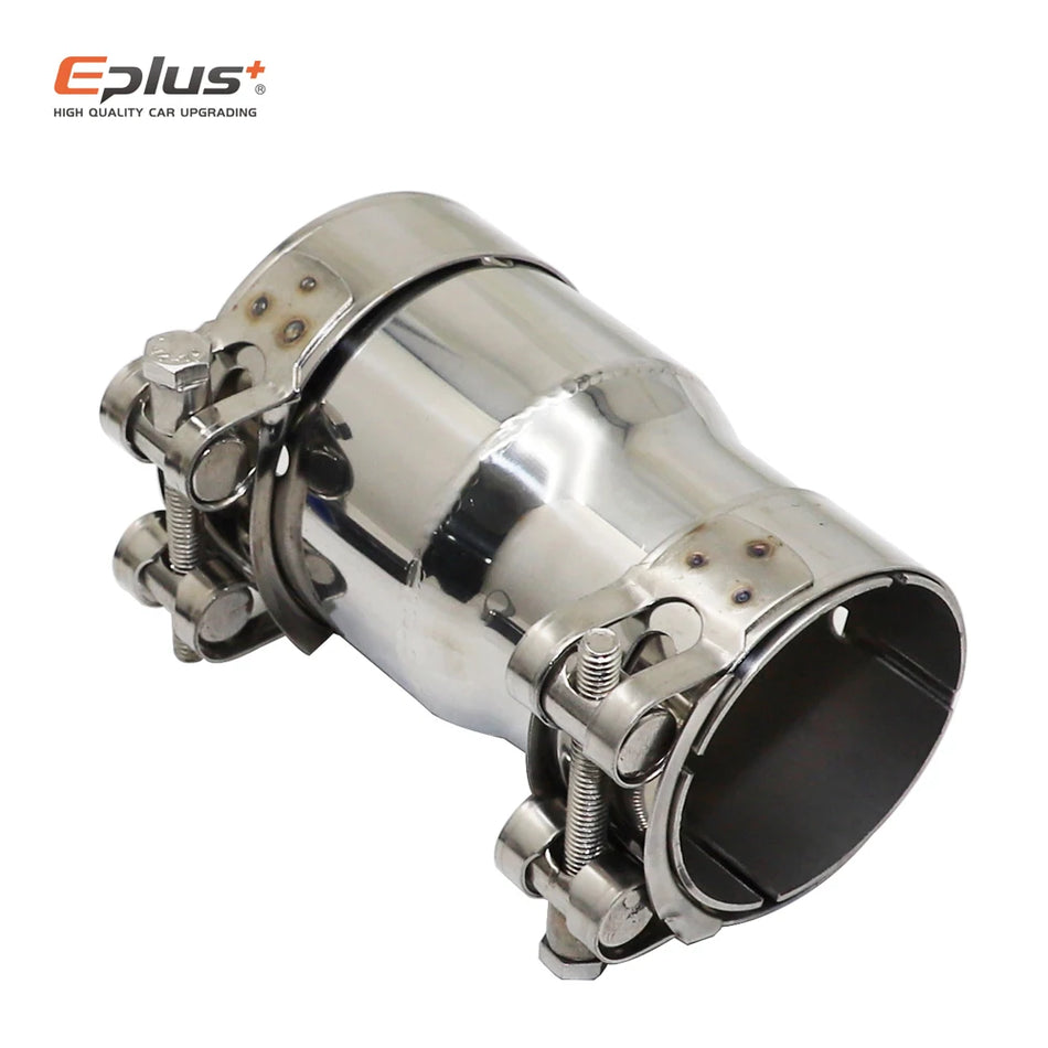 Universal Stainless Steel Exhaust Reducer Adapter Pipe for Cars and Motorcycles