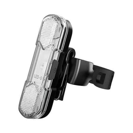 Waterproof LED Bike Tail Light Rechargeable Bicycle Rear WHITE
