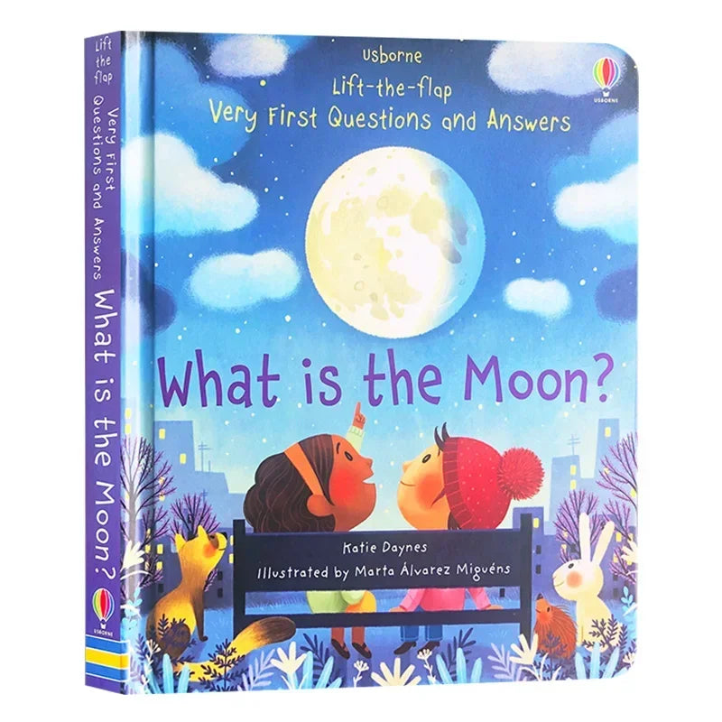 Kids Scientific Knowledge Learning Picture Books What is Moon