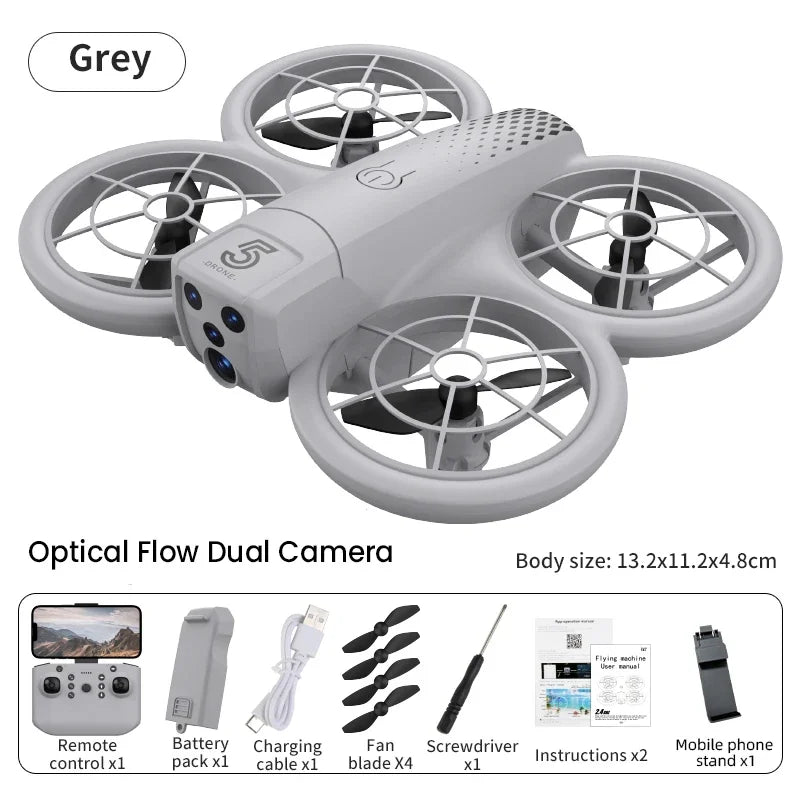 Cz05 RC Drone Dual Cam FPV 2.4G &ndash; Lightweight Design gray camera