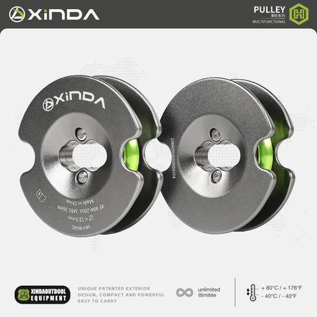 Xinda Rock Climbing Bidirectional Pulley &ndash; Efficient Lifting