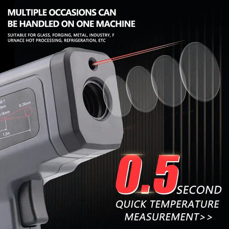 Handheld Infrared Thermometer Non Contact Laser LCD