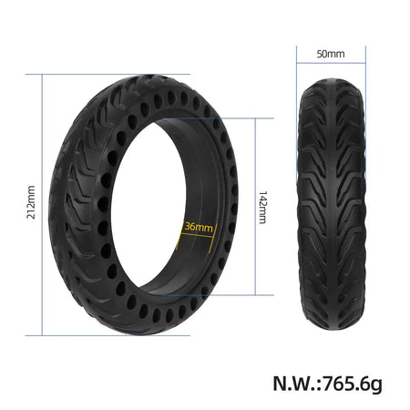 Durable 8.5 Inch Honeycomb Solid Tires for Xiaomi M365 Electric Scooter