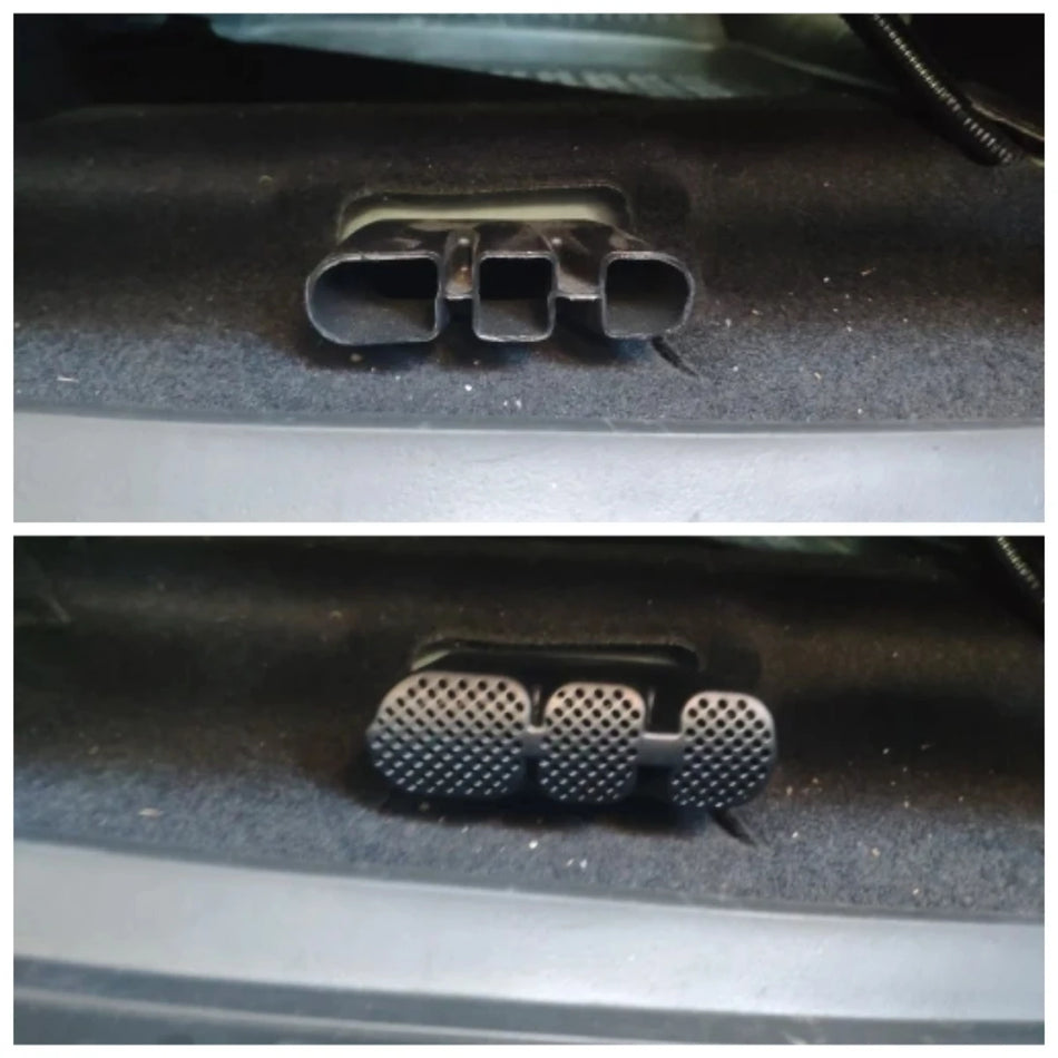 Coperchio della Griglia del Ventilatore AC Sotto il Sedile Posteriore per Honda CR-V 2012-2016 4ª Gen. Aggiornamento Interno in Plastica ABS