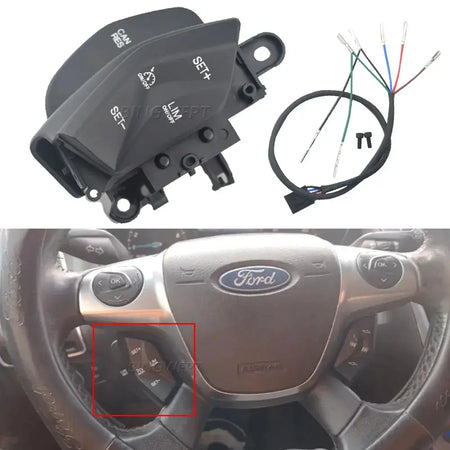 New Steering Wheel Button For Ford Focus 3 2012-2014 For Kuga 2012-2015 Car Speed Control Switch Cruise Control System by InterCyprus Trading Ltd