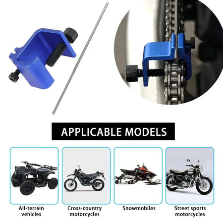 Chain Alignment Tool Quick Accurate Alignment Tool Universal for Motorcycle ATV Bike Sprocket Sport Dirt Bike by InterCyprus Trading Ltd