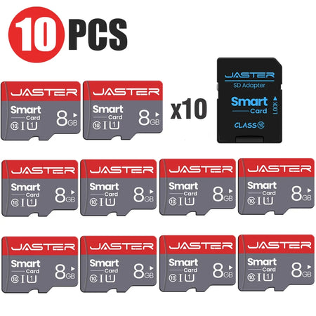 10PCS 256GB High Speed Micro SD Memory Card &ndash; Versatile Storage for Multiple Devices 8GB