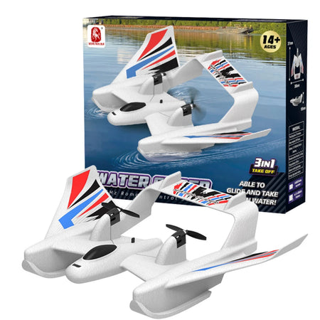 Amphibious Waterproof RC Plane - Gyro Stabilized Flight