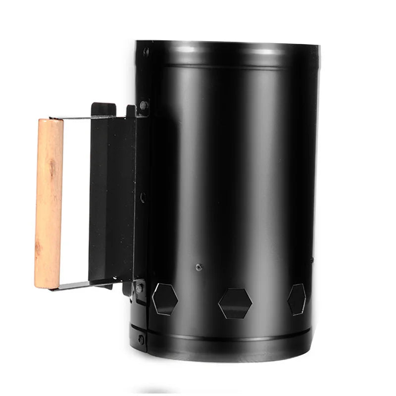 Portable Stainless Steel Charcoal Stove for Camping and Grilling