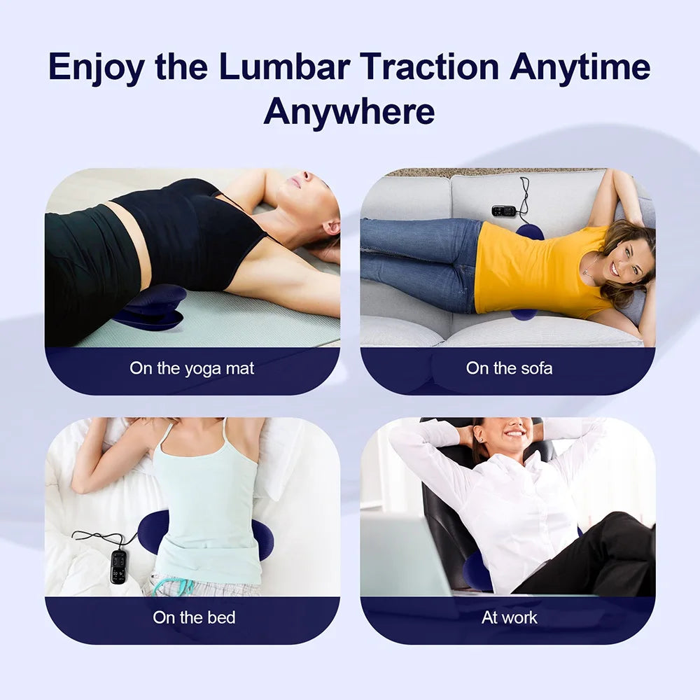 Electric Lumbar Traction Massager &ndash; Advanced Airbag Support