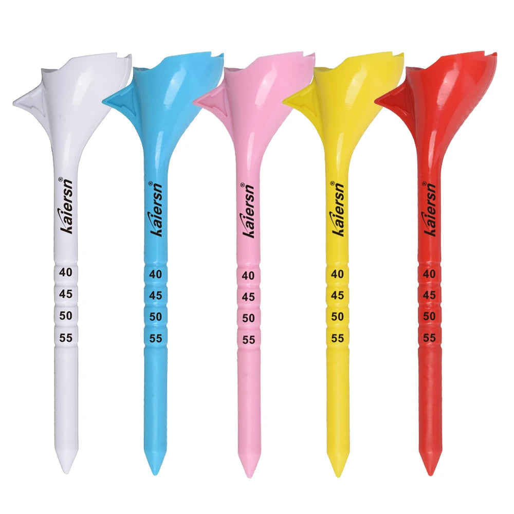 Kaiersn Golf Tees 10Pcs &ndash; Enhanced Shot Distance Design