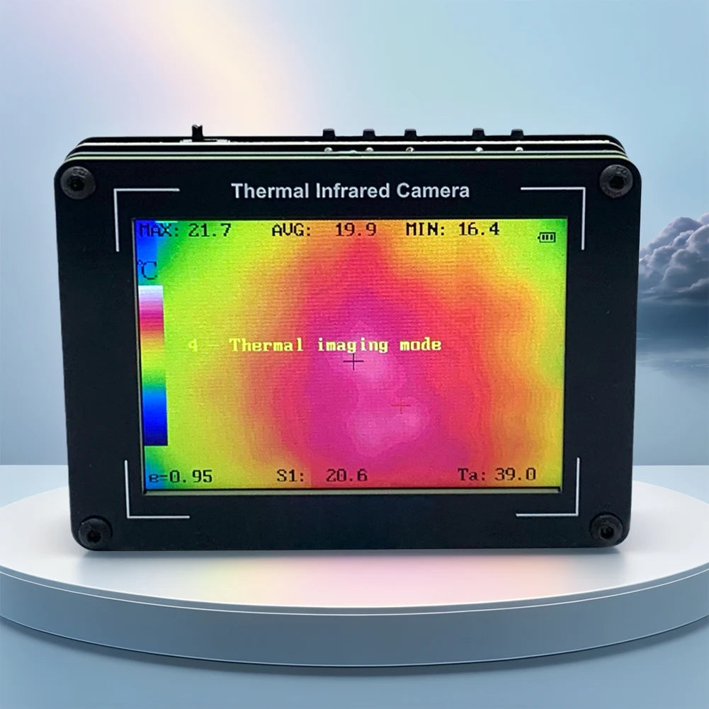 Advanced 3.5-Inch Thermal Imaging Camera: -40 to 450&deg;C Range, 32x24 Pixels for Electrical &amp; Mechanical Inspection