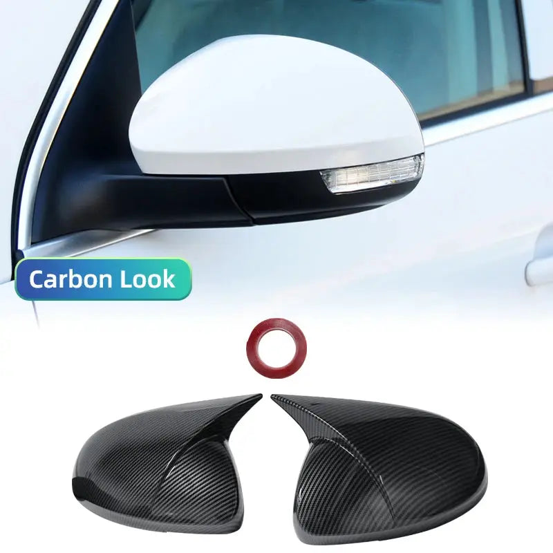 Auto Rearview replace left right For Volkswagen VW Tiguan MK1 2009-2016 Car Side Mirror Cover Wing Cap Housing by InterCyprus Trading Ltd