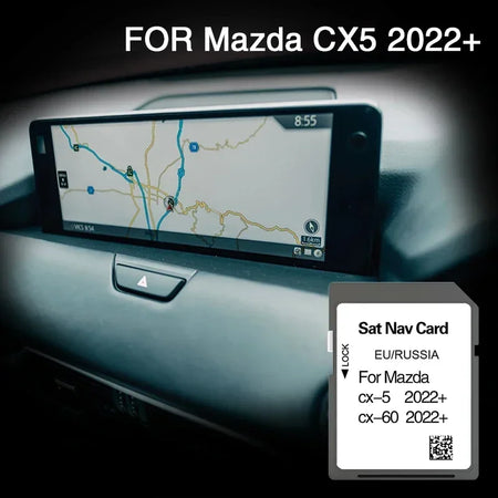 32GB SD Map Card Mazda CX-5 2022 &ndash; Faster Navigation CHINA / for Mazda CX-5 2022