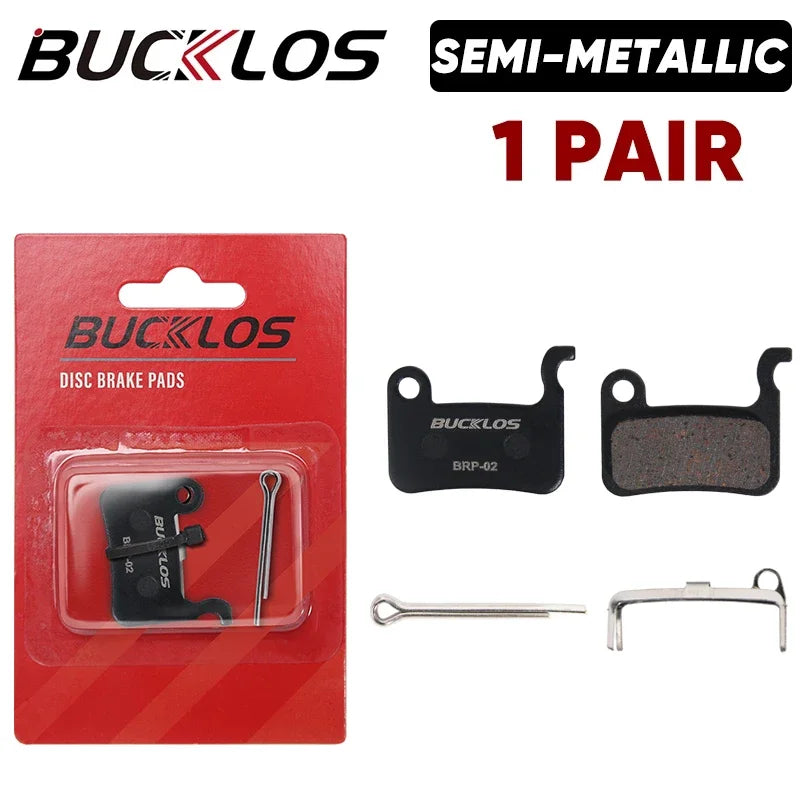BUCKLOS SHIMANO A01S Brake Pads &ndash; High Performance Semi-Metallic 1Pair