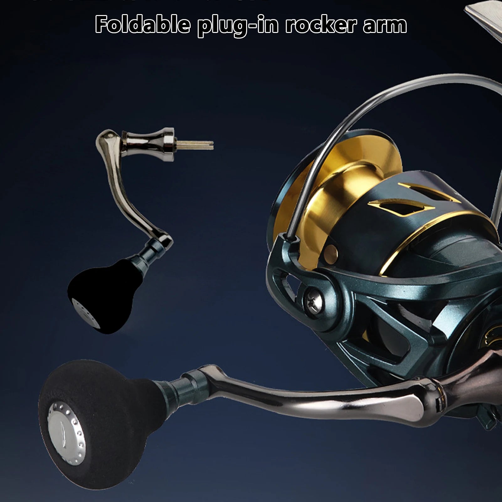 5.2:1 Reel CNC Metal Arm 3+1 BB Fishing Reel - Lightweight