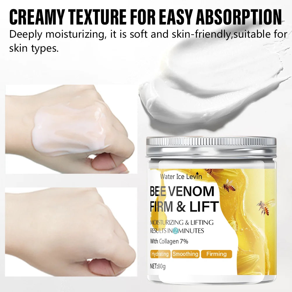 Bee Venom Firming Cream &ndash; Non-Greasy Moisturizing Formula