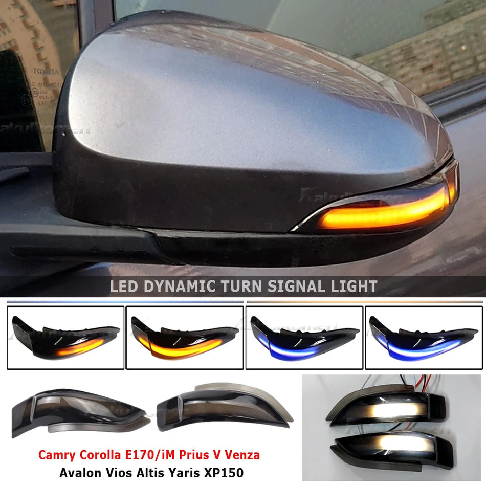Lumină de semnalizare dinamică LED pentru Toyota Corolla, Auris, Vitz