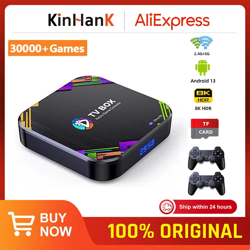 KINHANK Super Console X8 &ndash; Up to 30000 Games On PS1 PSP N64