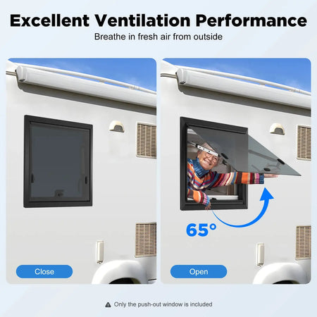 Caravan Ventilation Window 600x450 Skylight &ndash; Insect Screen