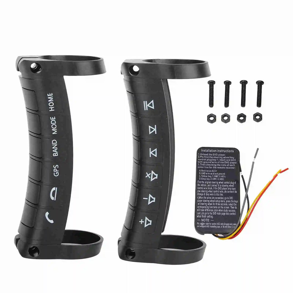 Universaalne auto rooli kaugjuhtimispult koos traadita navigeerimisnuppudega