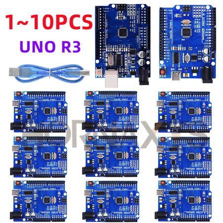 UNO R3 CH340G Development Board &ndash; Reliable 16MHz Clock Speed with Type-C Interface