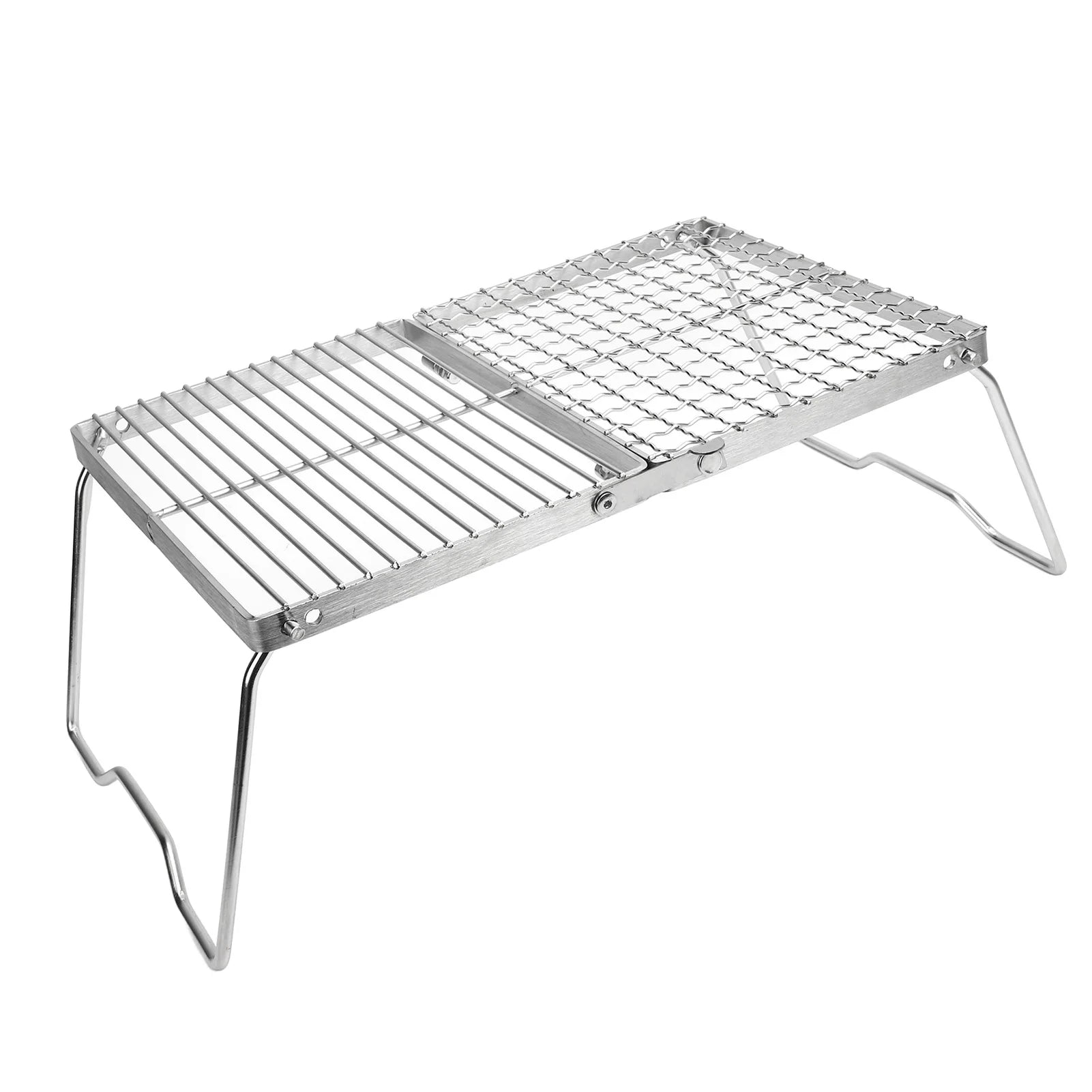 Foldable Camping Grill &ndash; Thickened Stainless Steel