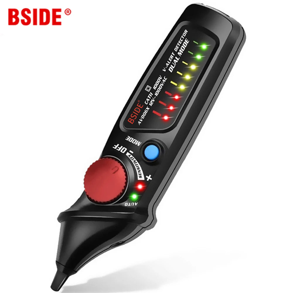 Non-Contact Voltage Detector - BSIDE AVD06 Smart Tester with Adjustable Sensitivity AVD06X / CHINA