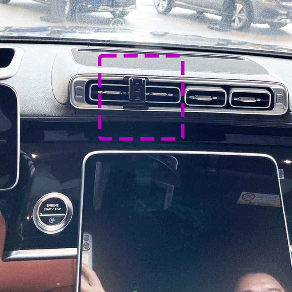 Mercedes S-Klass W223 Biltelefonhållare Trådlös Laddare