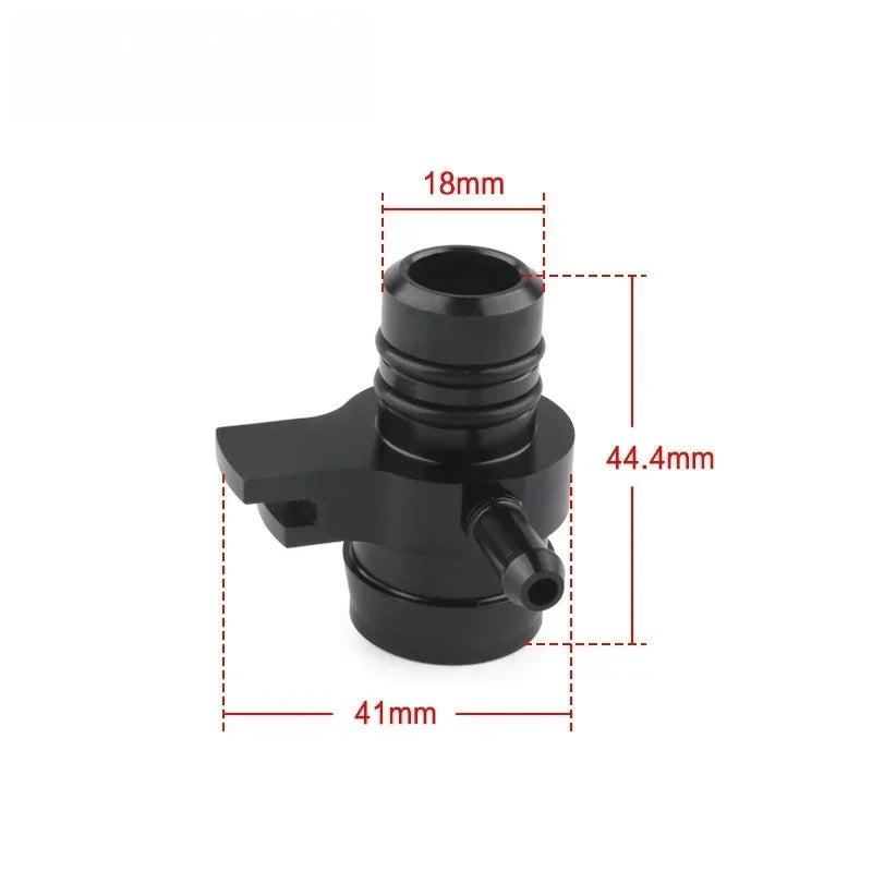 Adaptador de Tap Boost Turbo em Alumínio para VW Golf MK6 Audi A3 TT