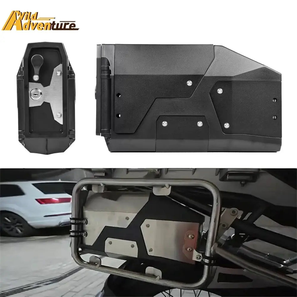 For Benelli TRK 552X For BMW R1250GS Adventure F750GS F850GS R1200GS LC ADV R1300GS Motorcycle Aluminum Toolbox Tool Box Case by InterCyprus Trading Ltd