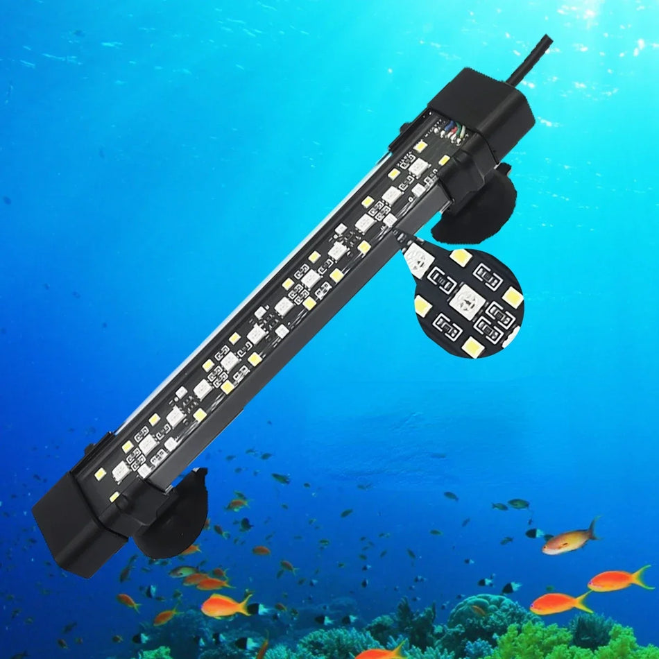 Vollspektrum-LED-Aquarienlicht für Pflanzenwachstum, IP68 wasserdicht