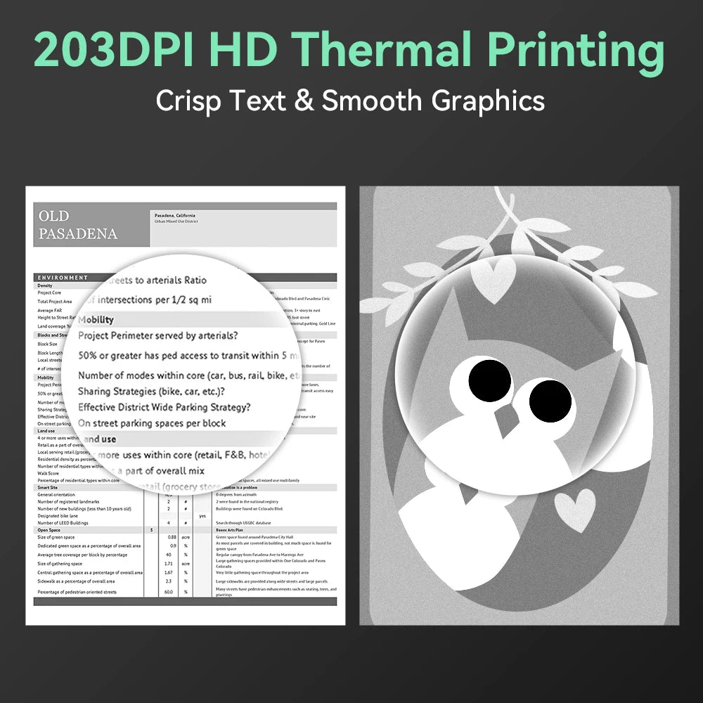 Phomemo M08F Wireless Thermal A4 Printer &ndash; Portable Labeler